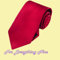 Scarlet Red Formal Groomsmen Groom Wedding Straight Mens Neck Tie