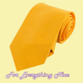 Marigold Yellow Formal Groomsmen Groom Wedding Straight Mens Neck Tie