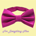 Fuschia Magenta Pink Formal Groomsmen Groom Wedding Mens Neck Bow Tie