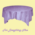 Lavender Purple Taffeta Crinkle Table Overlay Decorations 72 inches x 1