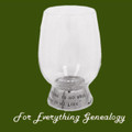 No Wine Philosophers Quote Stylish Pewter Accent Wine Glass
