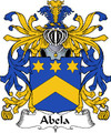 Abela Italian Coat of Arms Print Abela Italian Family Crest Print