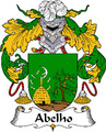 Abelho Spanish Coat of Arms Large Print Abelho Spanish Family Crest