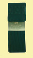 Bottle Green Wool Blend Ribbed Full Length Mens Kilt Hose Socks