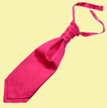 Hot Pink Formal Groomsmen Groom Wedding Straight Mens Cravat Necktie
