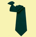 Dark Forest Green Formal Groomsmen Groom Wedding Clip-On Mens Neck Tie
