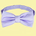Lilac Purple Boys Ages 1-7 Wedding Boys Neck Bow Tie