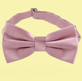 Blush Dusky Pink Boys Ages 1-7 Wedding Boys Neck Bow Tie