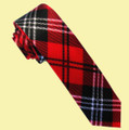 Red Black White Tartan Groomsmen Groom Wedding Slim Skinny Mens Neck Tie