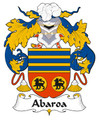 Abaroa Spanish Coat of Arms Large Print Abaroa Spanish Family Crest
