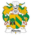 Abeeta Spanish Coat of Arms Large Print Abeeta Spanish Family Crest