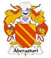 Aberasturi Spanish Coat of Arms Large Print Aberasturi Spanish Family Crest