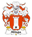 Abiaga Spanish Coat of Arms Large Print Abiaga Spanish Family Crest