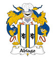 Abiago Spanish Coat of Arms Print Abiago Spanish Family Crest Print