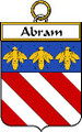 Abram French Coat of Arms Large Print Abram French Family Crest