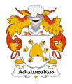 Achalandabaso Spanish Coat of Arms Print Achalandabaso Spanish Crest Print