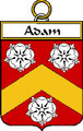 Adam French Coat of Arms Print Adam French Family Crest Print