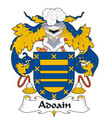 Adoain Spanish Coat of Arms Print Adoain Spanish Family Crest Print