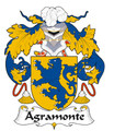 Agramonte Spanish Coat of Arms Print Agramonte Spanish Family Crest Print