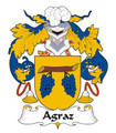 Agraz Spanish Coat of Arms Large Print Agraz Spanish Family Crest