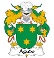 Agudo Spanish Coat of Arms Large Print Agudo Spanish Family Crest
