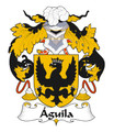 Aguila Spanish Coat of Arms Large Print Aguila Spanish Family Crest