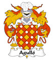 Agullo Spanish Coat of Arms Large Print Agullo Spanish Family Crest