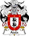 Aiala Spanish Coat of Arms Print Aiala Spanish Family Crest Print