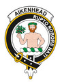 Aikenhead Clan Badge Print Aikenhead Scottish Clan Crest Badge