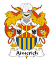 Aimerich Spanish Coat of Arms Print Aimerich Spanish Family Crest Print