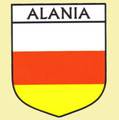 Alania Flag Country Flag Alania Decals Stickers Set of 3