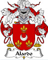 Alardo Spanish Coat of Arms Large Print Alardo Spanish Family Crest