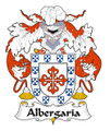 Albergaria Spanish Coat of Arms Large Print Albergaria Spanish Family Crest