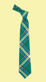 Alberta Canadian Tartan Lightweight Wool Straight Boys Neck Tie