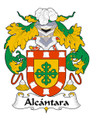 Alcantara Spanish Coat of Arms Large Print Alcantara Spanish Family Crest