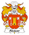 Alcazar Spanish Coat of Arms Print Alcazar Spanish Family Crest Print