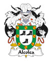 Alcolea Spanish Coat of Arms Print Alcolea Spanish Family Crest Print