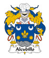 Alcubillo Spanish Coat of Arms Print Alcubillo Spanish Family Crest Print