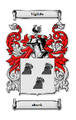 Alcock Irish Coat of Arms Print Alcock Irish Family Crest Print