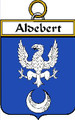 Aldebert French Coat of Arms Print Aldebert French Family Crest Print