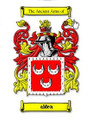 Alden Coat of Arms Surname Print Alden Family Crest Print
