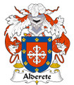 Alderete Spanish Coat of Arms Large Print Alderete Spanish Family Crest