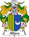 Alfaro Spanish Coat of Arms Print Alfaro Spanish Family Crest Print