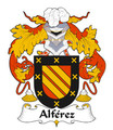 Alferez Spanish Coat of Arms Large Print Alferez Spanish Family Crest