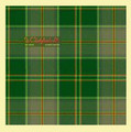 All Ireland Green Ancient Double Width 11oz Lightweight Tartan Wool Fabric