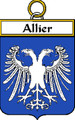 Allier French Coat of Arms Large Print Allier French Family Crest