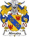 Almada Spanish Coat of Arms Large Print Almada Spanish Family Crest