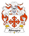 Almagro Spanish Coat of Arms Large Print Almagro Spanish Family Crest