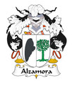 Alzamora Spanish Coat of Arms Print Alzamora Spanish Family Crest Print