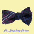 Scotland Forever Tartan Lightweight Fabric Bow Tie Hairclip